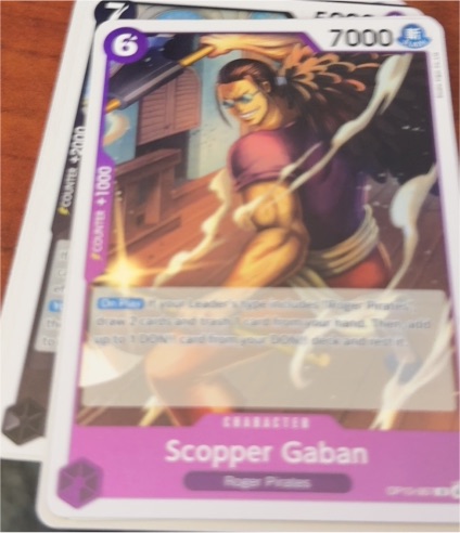 One Piece Card Game OP13-067 Scopper Gaban — front