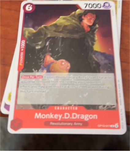Monkey D. Dragon OP13-017 Carrying On His Will — front