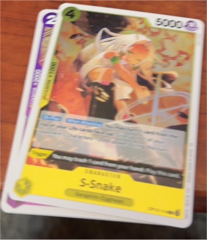 One Piece Card Game OP13-114 S-Snake — front