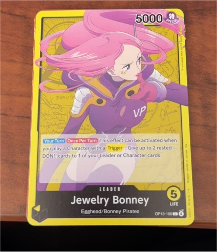 2023 One Piece OP13-100 Jewelry Bonney — front