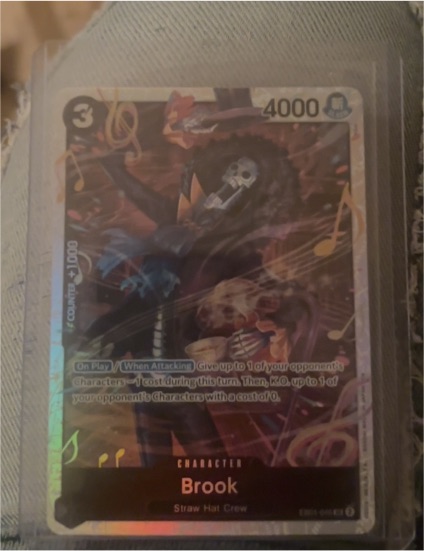 2023 One Piece TCG EB01-046 Brook — front