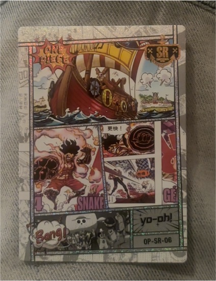 One Piece OP-SR-06 SR Card — front