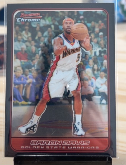 2006 Bowman Chrome #76 Baron Davis — front