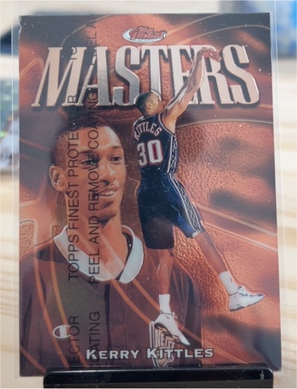 1997-98 Topps Finest Masters #238 Kerry Kittles — front