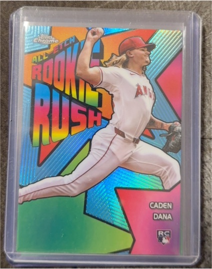 2025 Topps Chrome #CERR-20 Caden Dana All-Etch Rookie Rush — front