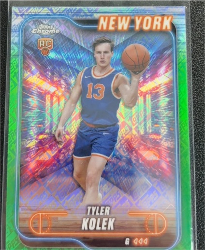 2024-25 Topps Chrome #167 Tyler Kolek — front