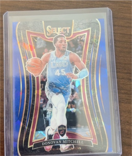 2024-25 Panini Select #317 Donovan Mitchell — front