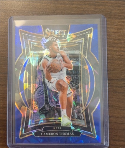 2024-25 Panini Select #50 Cameron Thomas — front