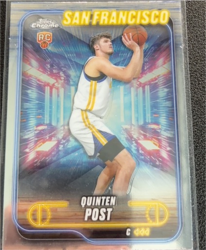 2024-25 Topps Chrome #121 Quinten Post — front