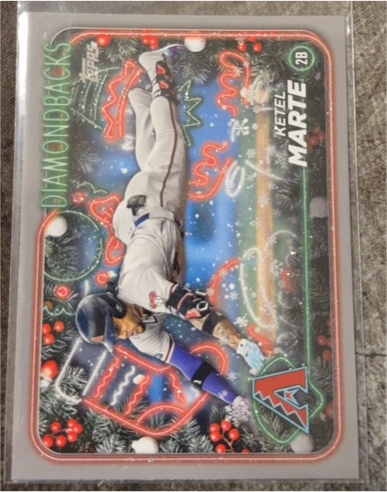 2024 Topps Holiday #H87 Ketel Marte — front