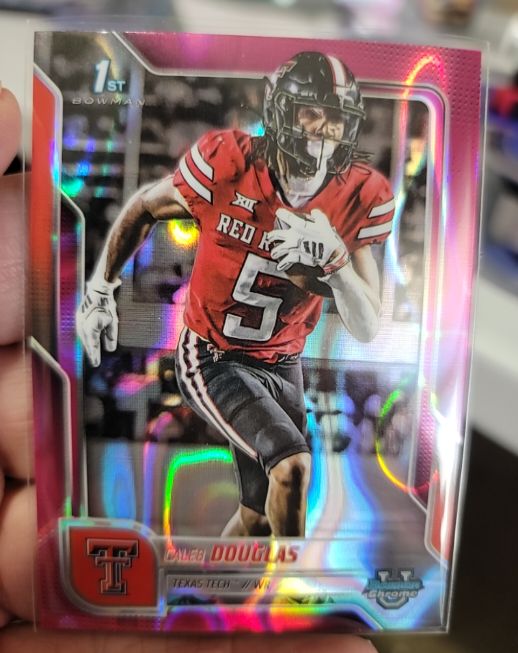 2025 Bowman Chrome University #74 Caleb Douglas — front