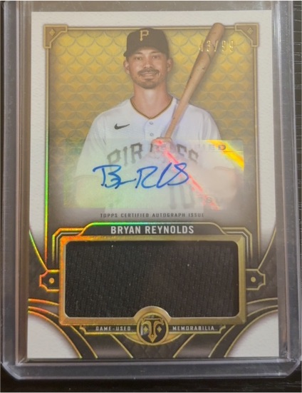 2022 Topps Triple Threads #ASJR-BR Bryan Reynolds — front