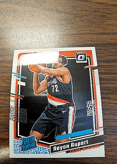 2023-24 Panini Donruss Optic #248 Rayan Rupert — front