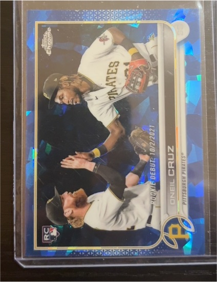 2022 Topps Update #US113 Oneil Cruz — front