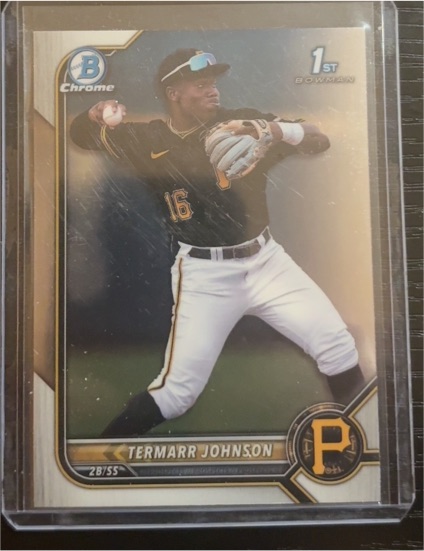 2022 Bowman Draft Chrome #BDC-130 Termarr Johnson — front
