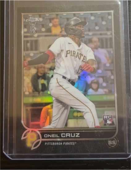 2022 Topps Chrome Ben Baller Edition #128 Oneil Cruz — front