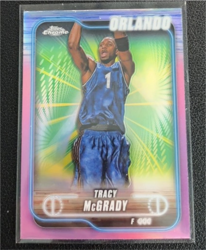 2024-25 Topps Chrome #42 Tracy McGrady Orlando Magic — front
