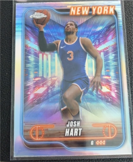 2024-25 Topps Chrome #71 Josh Hart — front