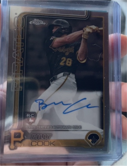 2025 Topps Chrome #RA-BCO Billy Cook — front