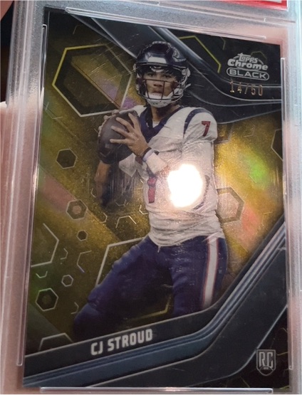 2024 Topps Chrome Black #120 CJ Stroud — front