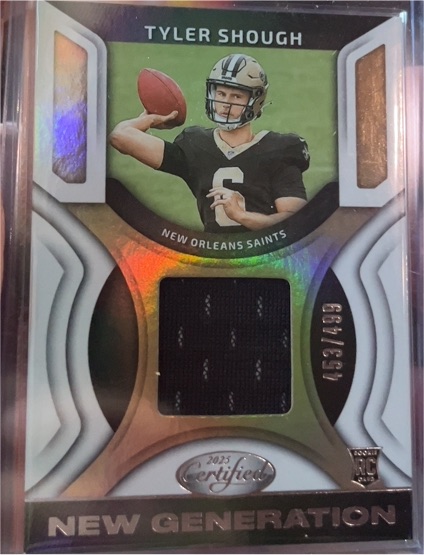 2025 Panini Certified New Generation #Tyler Shough — front