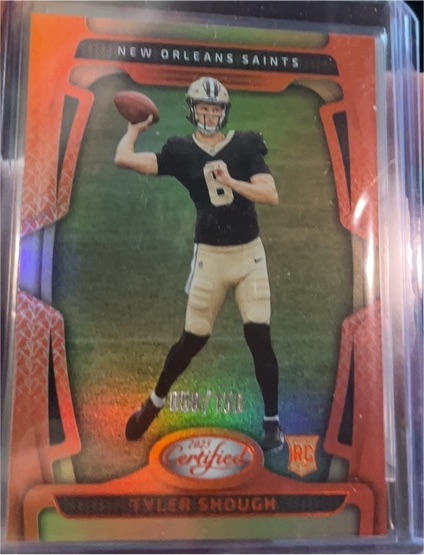 2025 Panini Certified #102 Tyler Shough — front