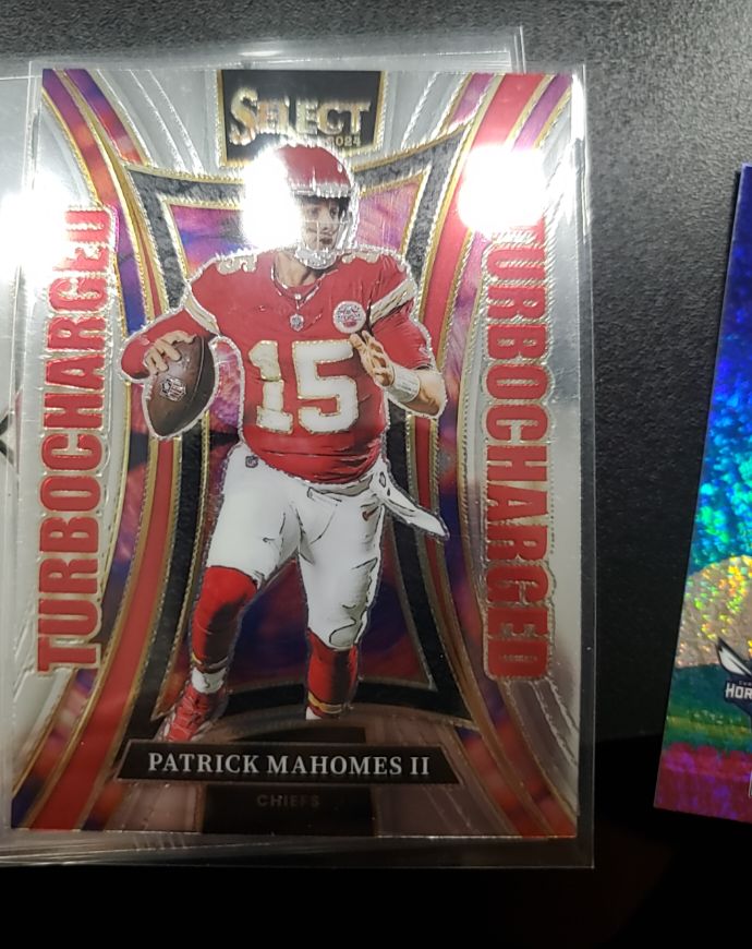 2024 Panini Select #1 Patrick Mahomes II Turbocharged — front