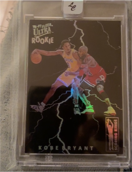 1996-97 Fleer Ultra #52 Kobe Bryant Rookie Card — front
