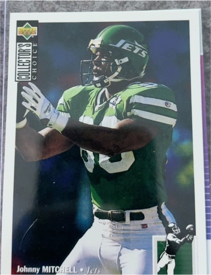 1994 Upper Deck Collector's Choice #166 Johnny Mitchell — front