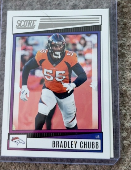 2022 Panini Score #81 Bradley Chubb — front