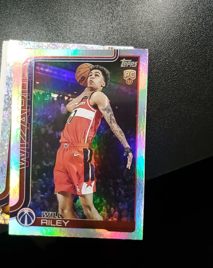 2025-26 Topps #221 Will Riley — front