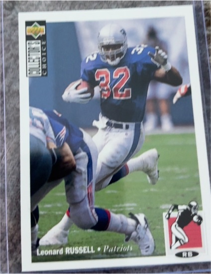 1994 Upper Deck Collector's Choice #159 Leonard Russell — front