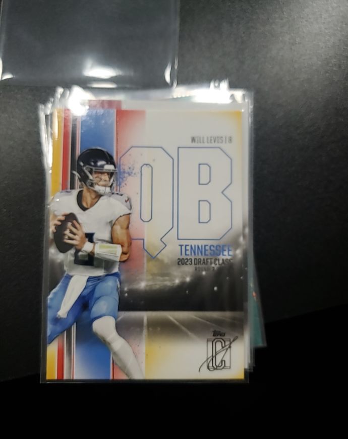 2024 Topps Signature Class #59 Will Levis — front