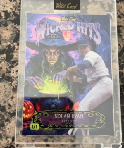 2025 Wild Card Wicked Hits Nolan Ryan — front