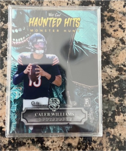 2024 Wild Card Haunted Hits Monster Hunt #1/3 Caleb Williams — front