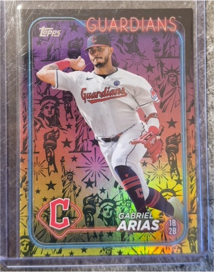2024 Topps Series 2 #579 Gabriel Arias Cleveland Guardians — front