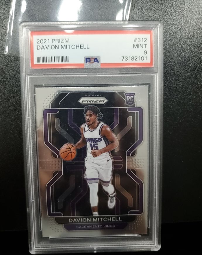 2021 Panini Prizm #312 Davion Mitchell — front