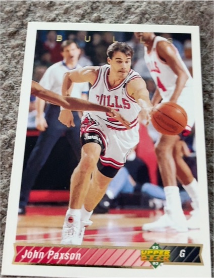 1992-93 Upper Deck #137 John Paxson — front
