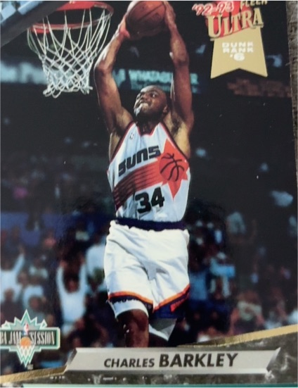 1992-93 Fleer Ultra #206 Charles Barkley — front
