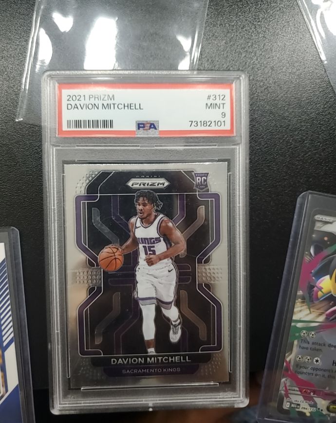 2021 Panini Prizm #312 Davion Mitchell — front