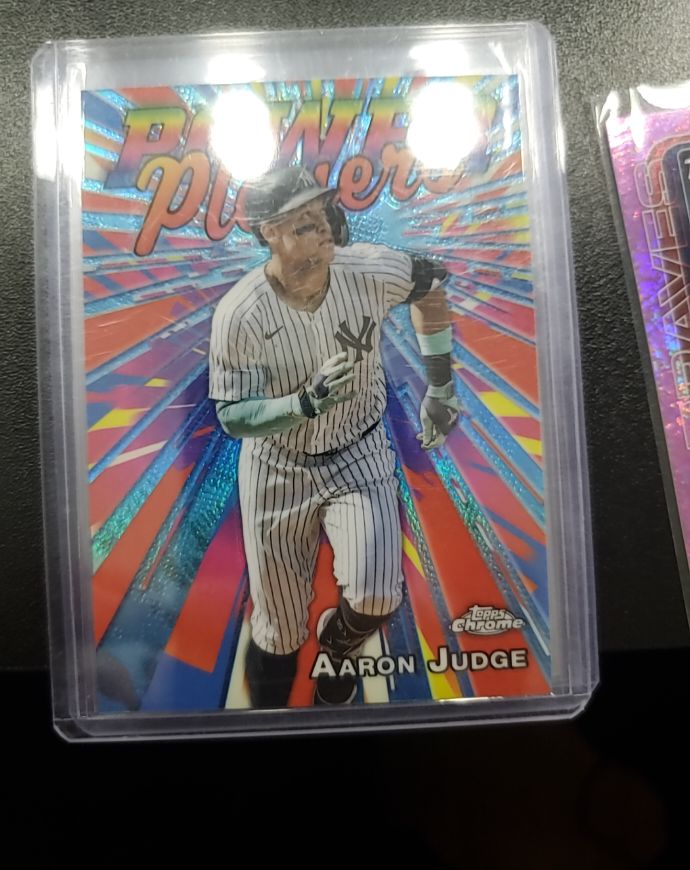 2025 Topps Chrome #PP-1 Aaron Judge Power Players — front