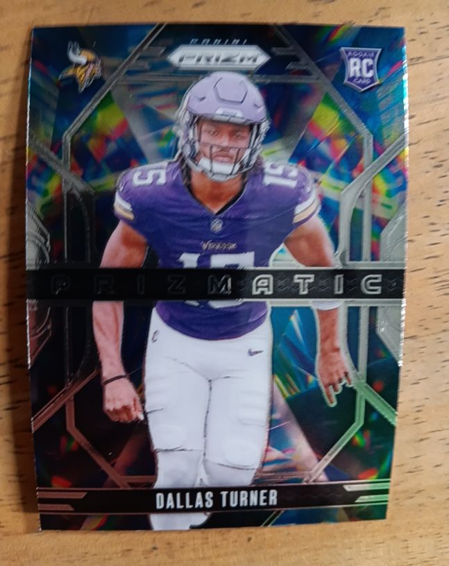2024 Panini Prizm Prizmatic #17 Dallas Turner — front