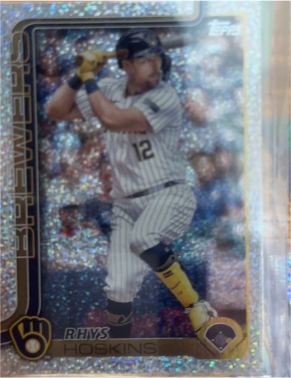 2025 Topps Chrome #98 Rhys Hoskins — front
