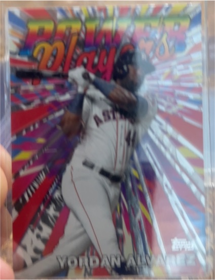2025 Topps #PP-7 Yordan Alvarez Power Players — front