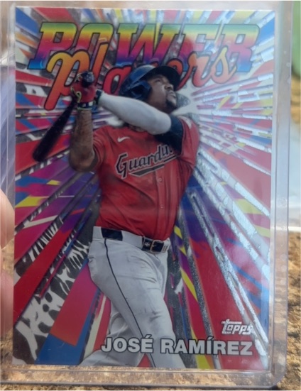 2025 Topps #PP-22 José Ramírez Power Players — front
