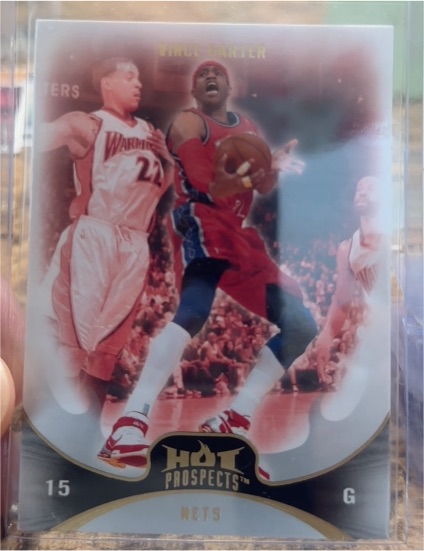 2008-09 Fleer Hot Prospects #15 Vince Carter — front