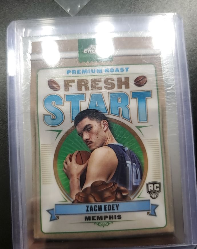 2024-25 Topps Chrome #FS-7 Zach Edey Fresh Start — front