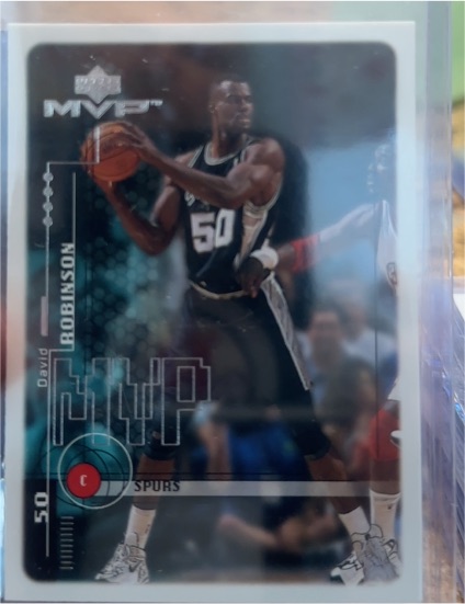 1999-00 Upper Deck MVP #145 David Robinson — front