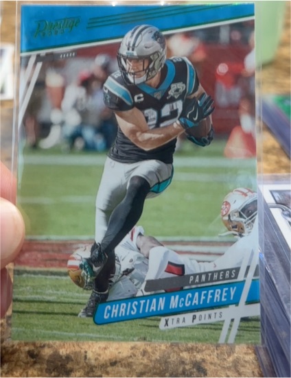 2020 Panini Prestige #131 Christian McCaffrey — front
