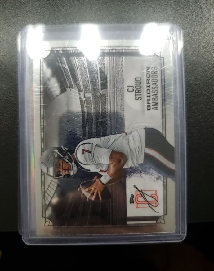2024 Topps Signature Class #GA-13 CJ Stroud Gridiron Ambassadors — front